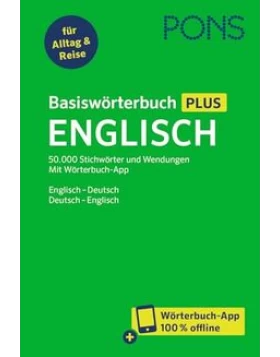 PONS Basiswörterbuch Plus Englisch mit Wörterbuch-App 