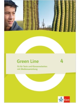 Green Line 4 Fit für Tests und Klassenarbeiten. Arbeitsheft mit Lösungen und Mediensammlung - Klasse 8 