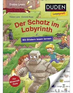 Duden Leseprofi - Mit Bildern lesen lernen: Der Schatz im Labyrinth