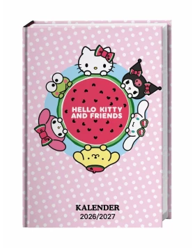 Hello Kitty 17-Monats-Kalenderbuch A5 2027