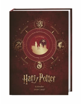 Harry Potter 17-Monats-Kalenderbuch A5 2026-2027