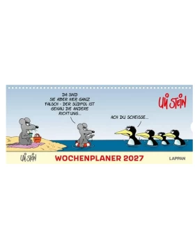 Uli Stein Wochenplaner 2027: Tischkalender