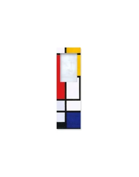 Σελιδοδείκτης με μεγεθυντικό φακό Lesezeichen mit Lupe, Mondrian