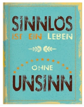 Σημειωματάριο Blankbook - Sinnlos