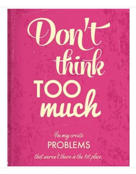 Blankbook - Don't think too much