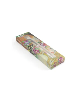 Kugelschreiber in Box, Gustav Klimt, Wasserschlangen 