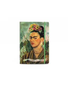 Softcover-Notizbuch, A5, Frida Kahlo, Selbstporträt