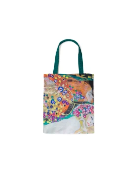Υφασμάτινη τσάντα Baumwolltasche mit Futter, Gustav Klimt, Wasserschlangen 2