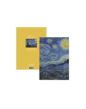 Schriftstelle, A5, Van Gogh, Sternennacht
