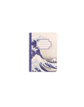 Mini excercisebook, A6, The Great Wave, Hokusai