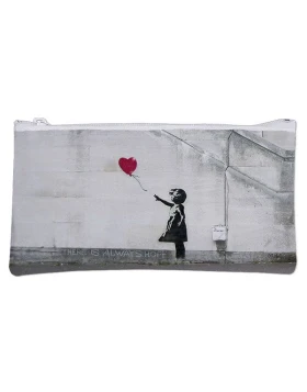 Etuitasche Banksy, Girl with Balloon
