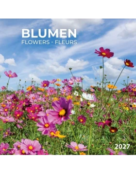 Ημερολόγιο Wandkalender Blumen / Flowers 2027