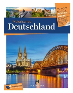 Malerisches Deutschland Wochenplaner Kalender 2027