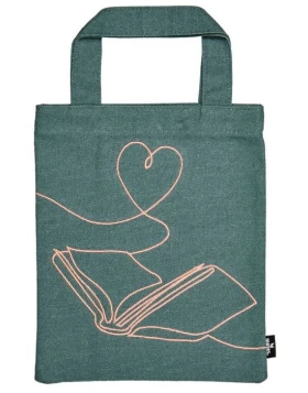 MOSES υφασμάτινη τσάντα classic_x Büchertasche Leseliebe 