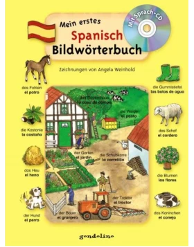 Mein erstes Spanisch Bildwörterbuch, mit Sprach-CD