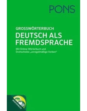 PONS Großwörterbuch Deutsch als Fremdsprache