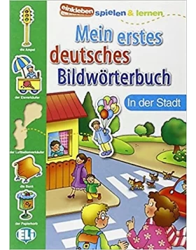 Mein Erstes Deutsches Bildworterbuch-  In der Stadt  Sticker