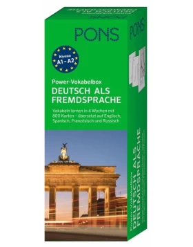 PONS Power-Vokabelbox - Deutsch als Fremdsprache