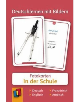 Deutschlernen mit Bildern: In der Schule - Box - κάρτες λεξιλογίου