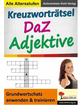 Kreuzworträtsel DaZ - Adjektive