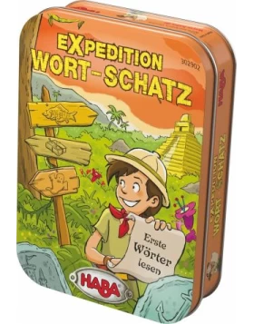Expedition Wort-Schatz, Kartenspiel, Lernspiel