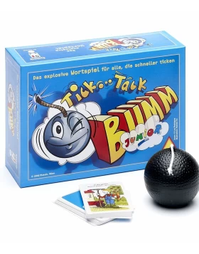 Tick Tack Bumm Junior - Das schnelle Wortspiel für Kinder.