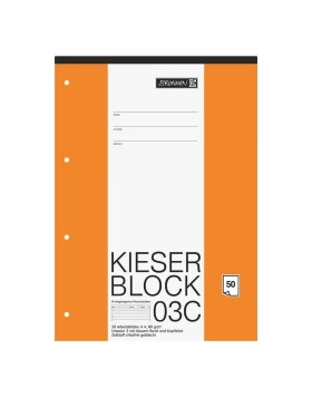 Τετράδιο καλλιγραφίας Α4 KIESER-Block Brunnen