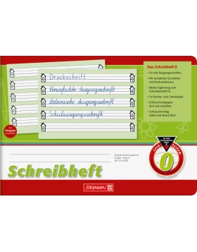 Τετράδιο πρώτης γραφής A5 -  Schreibheft 0 quer