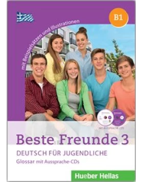 Beste Freunde 3 - Glossar mit Aussprache-CDs (Γλωσσάριο με 2 CDs για τη σωστή προφορά των λέξεων)