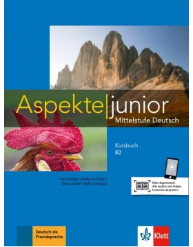 Aspekte junior B2, Kursbuch mit Audios zum Download