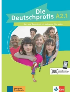 Die Deutschprofis A2.1, Kurs- und Übungsbuch mit Audios und Clips online