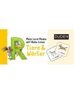 Mein Lern-Memo mit Rabe Linus - Tiere & Wörter - Εκπαιδευτικό παιχνίδι με κάρτες