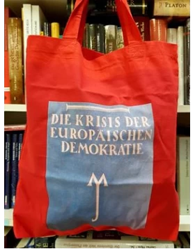 Stofftasche - die Krisis der europäischen Demokratie - πάνινη τσάντα