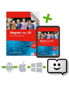 Magnet neu B1, Arbeitsbuch mit Audio-CD + Klett Book-App