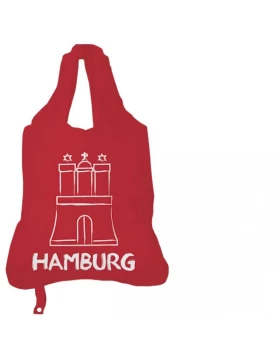  Αναδιπλούμενη τσάντα ώμου για τις καθημερινές αγορές - Einkaufsbeutel Hamburg