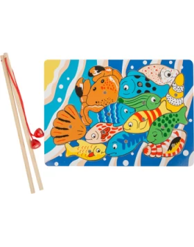 Angelspiel Setzpuzzle- Ξύλινο μαγνητικό πάζλ ψαρέματος για παιδιά από 3 ετών