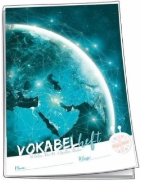 Vokabelheft Türkis- Τετράδιο λεξιλογίου