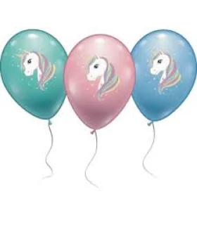 Ballons, Einhorn, 85 cm- Σετ μπαλόνια, μονόκερος