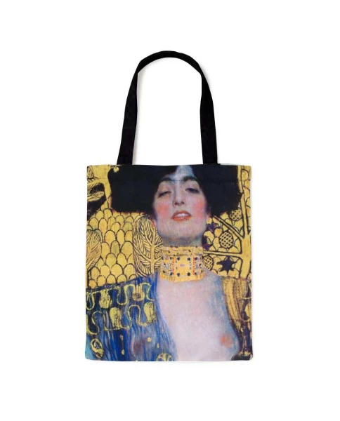 Υφασμάτινη τσάντα Gustav Klimt, Judith - Baumwolltasche mit Futter
