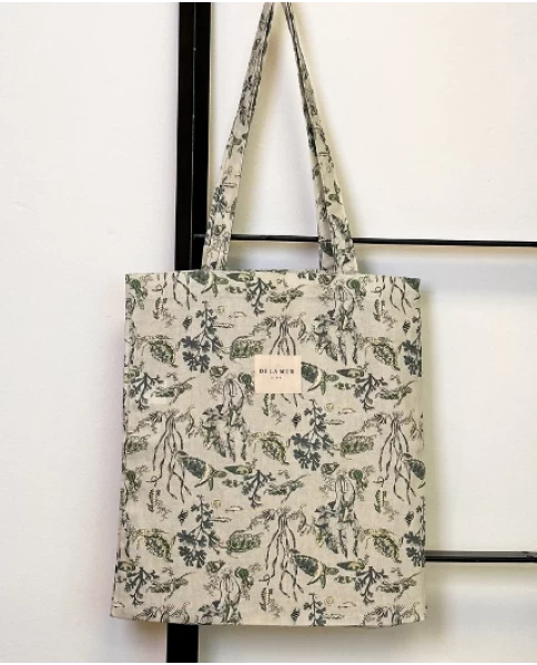 DE LA MUR υφασμάτινη τσάντα - Tragetasche, Tote bag Pequeña Tuga