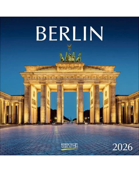 Berlin 2026  Broschürenkalender mit Ferienterminen