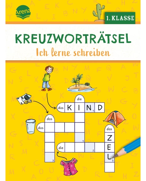 Kreuzworträtsel. Ich lerne schreiben (1. Klasse) 