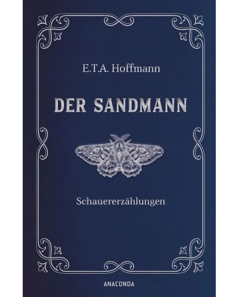 Der Sandmann. Schauererzählungen. In Cabra-Leder gebunden. Mit Silberprägung