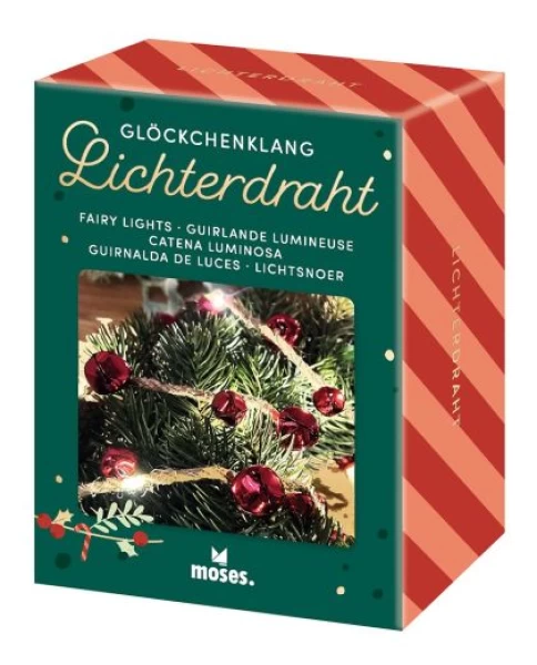 Χριστουγεννιάτικη γιρλάντα Lichterdraht Glöckchenklang 
