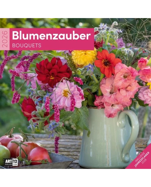 Blumenzauber Broschürenkalender 2026 