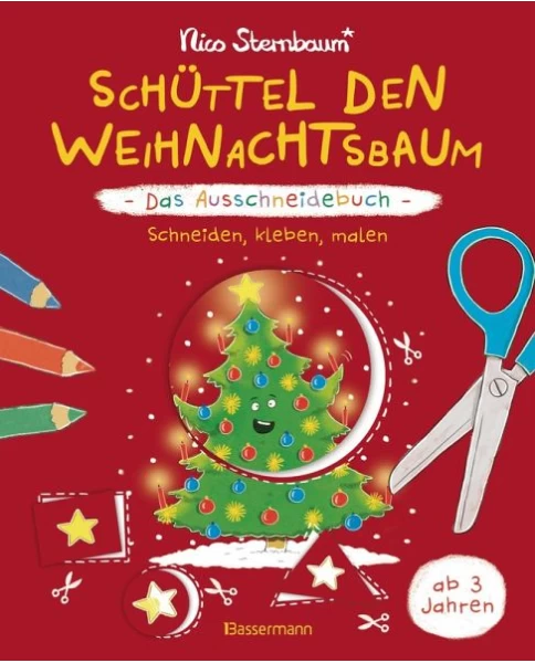Schüttel den Weihnachtsbaum - Das Ausschneidebuch