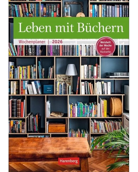 Ημερολόγιο Leben mit Büchern Wochenplaner 2026