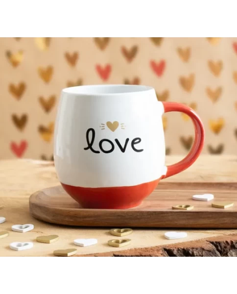 Κούπα από πορσελάνη Tasse Love