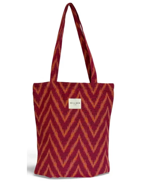 DE LA MUR Medium Zippered Bag Fuego 