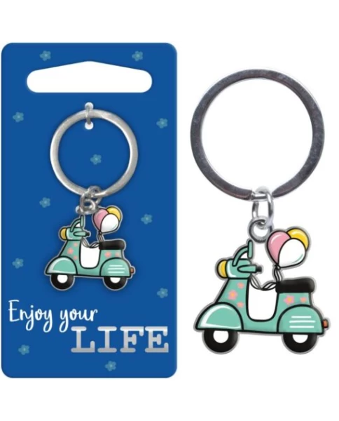 Μπρελόκ Απόλαυσε τη ζωή - Sheepworld Mini-Schlüsselanhänger “Enjoy your LIFE” *